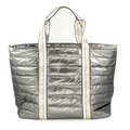 Tote Bag Puffer Metálico