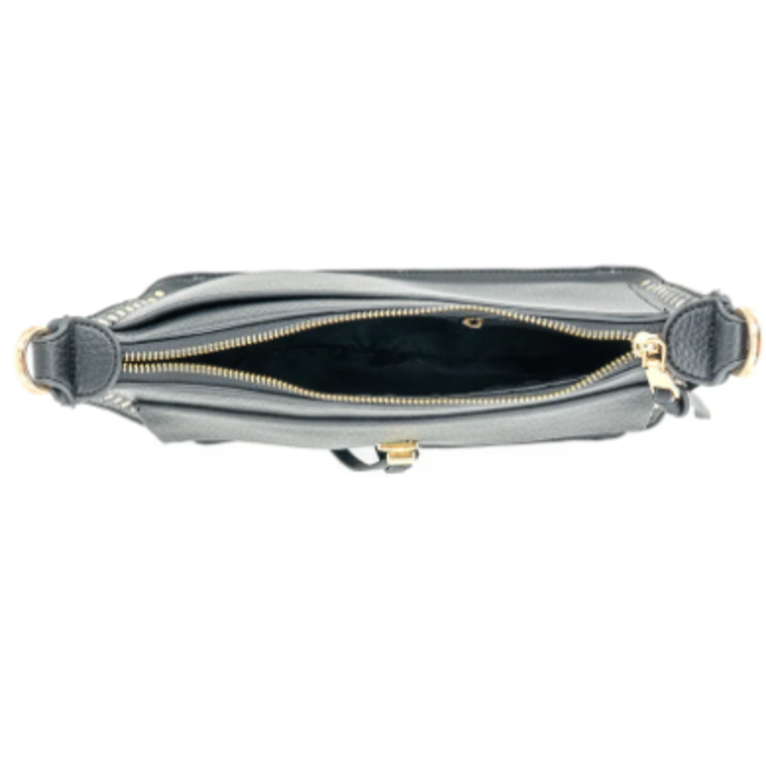 Cartera con Tachones Metalicos Doble Correa