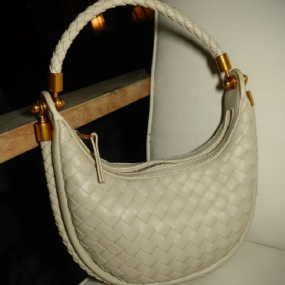 Mini Bolso Hobo Tejido
