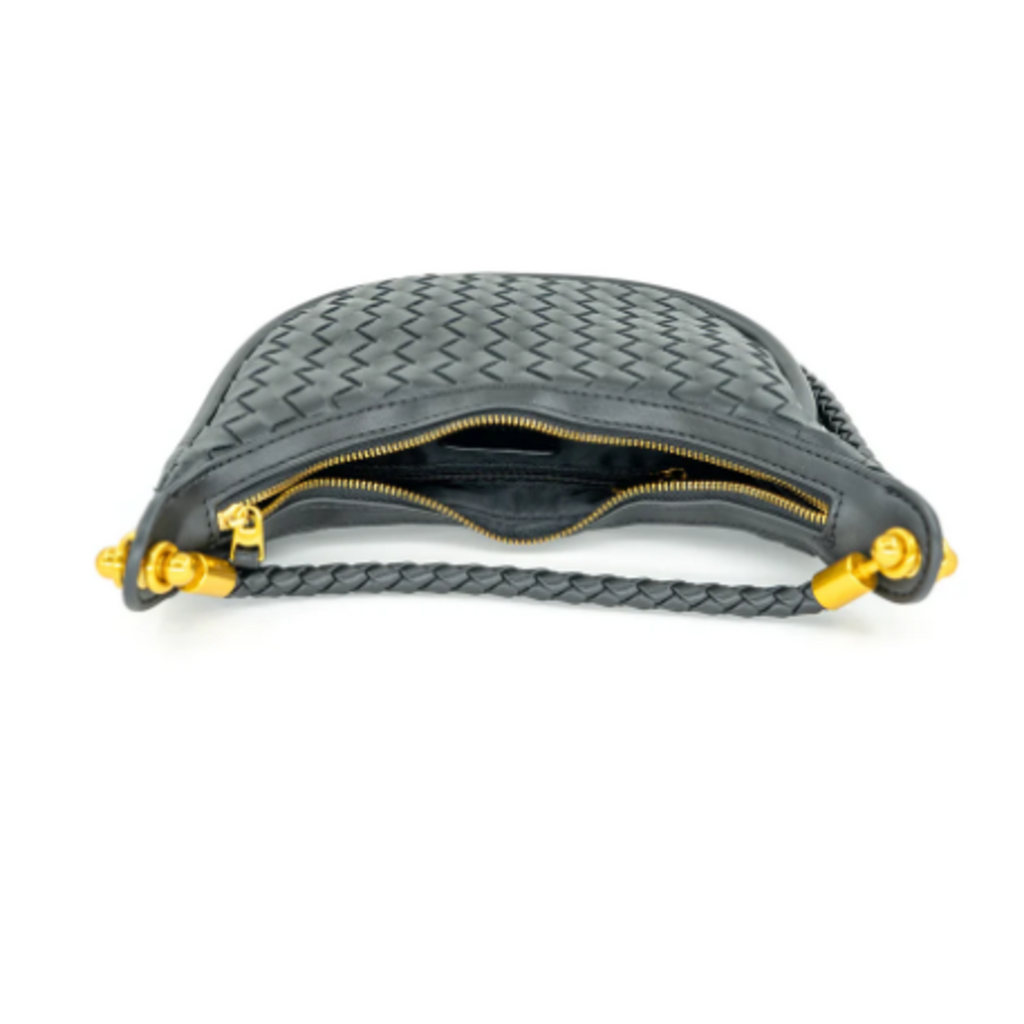 Mini Bolso Hobo Tejido