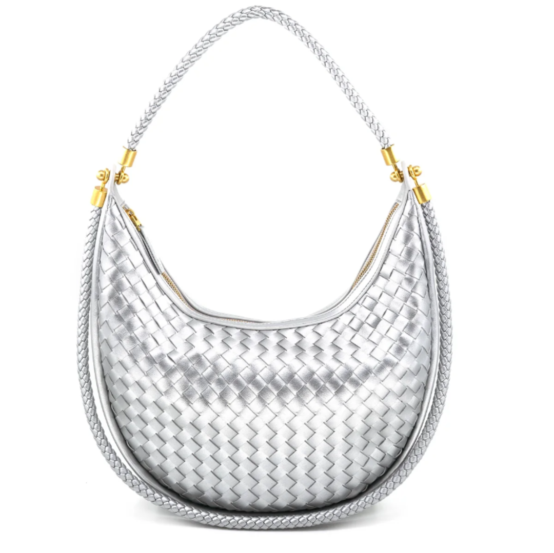 Mini Bolso Hobo Tejido