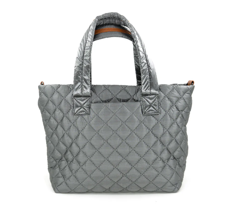 Tote Bag Puffer Matte Mediana